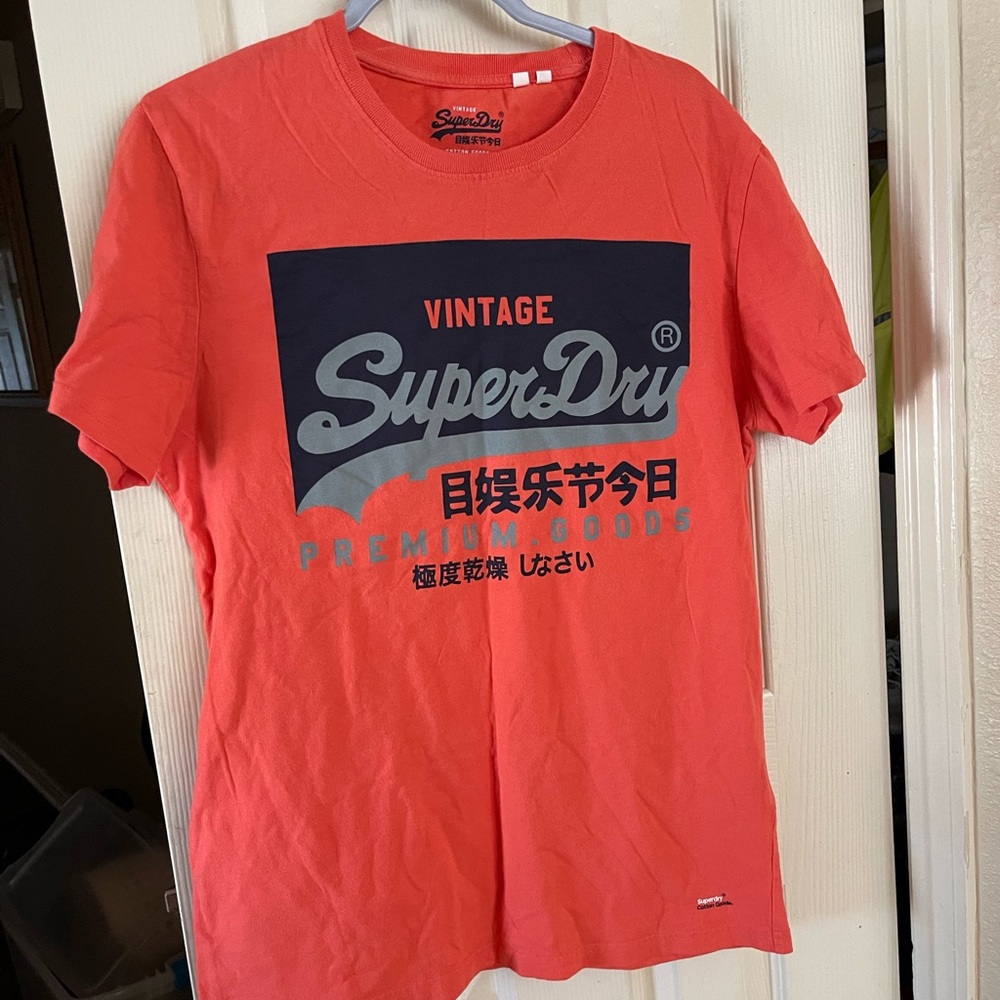 Superdry men's organic cotton vintage logo t-shirt